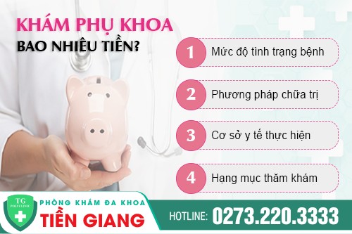 Chi phí khám phụ khoa bao nhiêu tiền