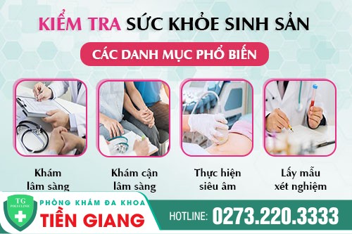 Phòng khám sức khỏe sinh sản uy tín tại Tiền Giang